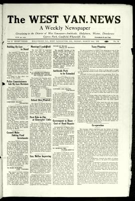 West Van. News (West Vancouver), 16 Mar 1928