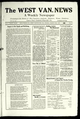 West Van. News (West Vancouver), 30 Mar 1928