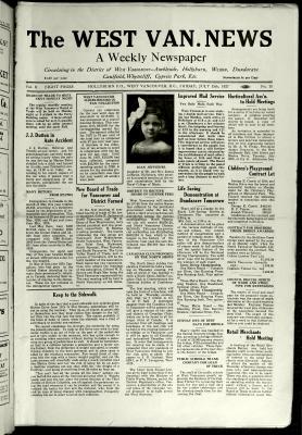 West Van. News (West Vancouver), 15 Jul 1927