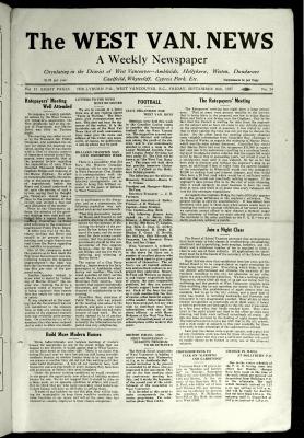 West Van. News (West Vancouver), 16 Sep 1927