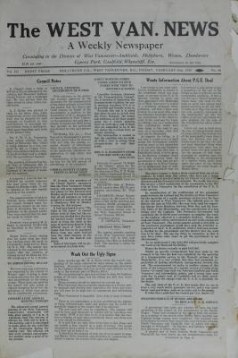 West Van. News (West Vancouver), 15 Feb 1929