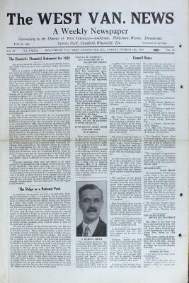 West Van. News (West Vancouver), 14 Mar 1930