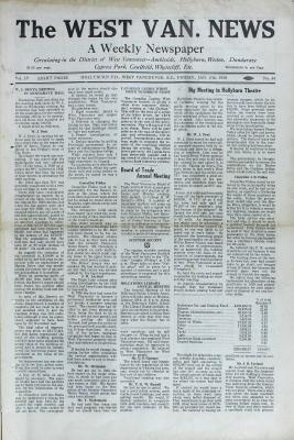 West Van. News (West Vancouver), 17 Jan 1930
