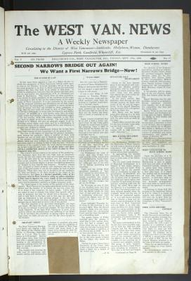 West Van. News (West Vancouver), 19 Sep 1930