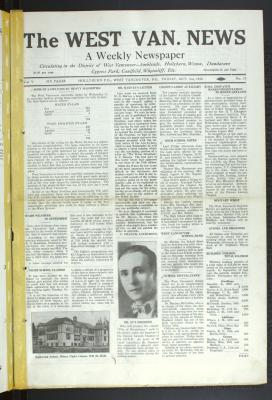 West Van. News (West Vancouver), 3 Oct 1930