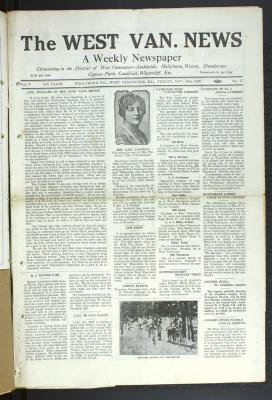 West Van. News (West Vancouver), 28 Nov 1930