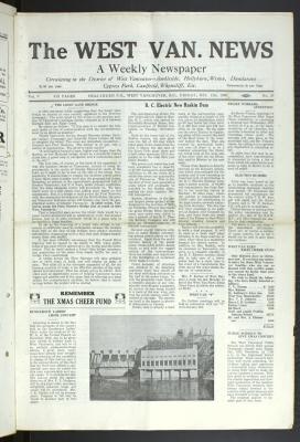 West Van. News (West Vancouver), 12 Dec 1930