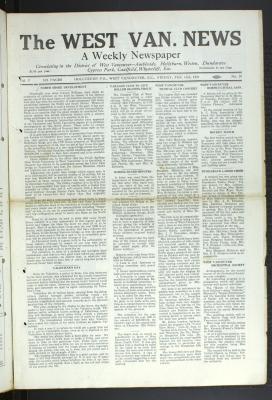 West Van. News (West Vancouver), 13 Feb 1931