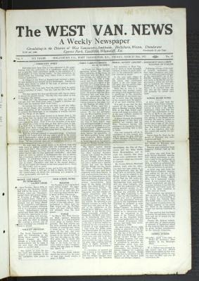 West Van. News (West Vancouver), 20 Mar 1931