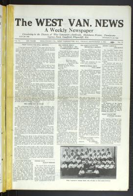 West Van. News (West Vancouver), 4 Sep 1931