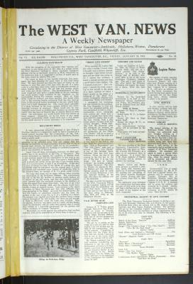 West Van. News (West Vancouver), 29 Jan 1932