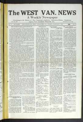 West Van. News (West Vancouver), 5 Feb 1932