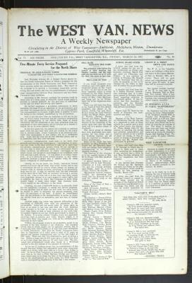 West Van. News (West Vancouver), 24 Mar 1932