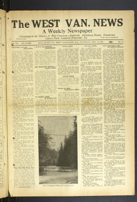 West Van. News (West Vancouver), 13 Oct 1932