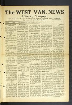 West Van. News (West Vancouver), 20 Jul 1933