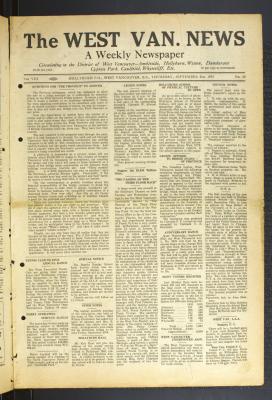 West Van. News (West Vancouver), 21 Sep 1933