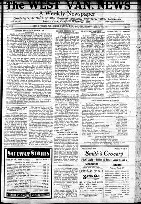 West Van. News (West Vancouver), 5 Apr 1934