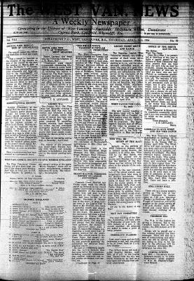 West Van. News (West Vancouver), 12 Apr 1934