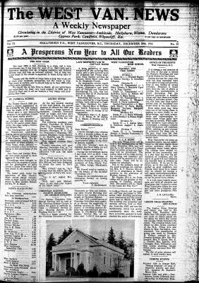 West Van. News (West Vancouver), 28 Dec 1934