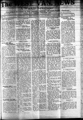 West Van. News (West Vancouver), 15 Mar 1934