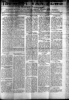 West Van. News (West Vancouver), 3 May 1934