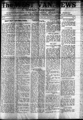 West Van. News (West Vancouver), 31 May 1934