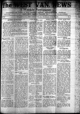 West Van. News (West Vancouver), 21 Jun 1934