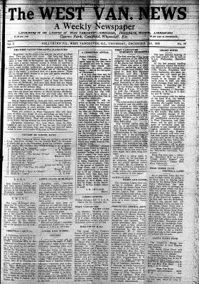 West Van. News (West Vancouver), 12 Dec 1935