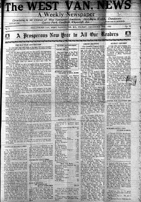 West Van. News (West Vancouver), 27 Dec 1935