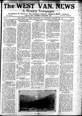 West Van. News (West Vancouver), 10 Jan 1935