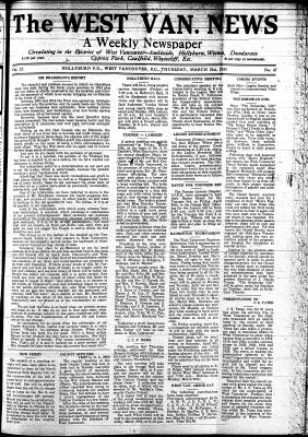 West Van. News (West Vancouver), 21 Mar 1935