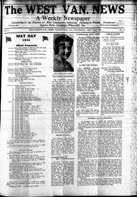 West Van. News (West Vancouver), 23 May 1935