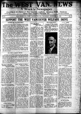 West Van. News (West Vancouver), 1 Nov 1934