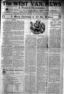 West Van. News (West Vancouver), 23 Dec 1936