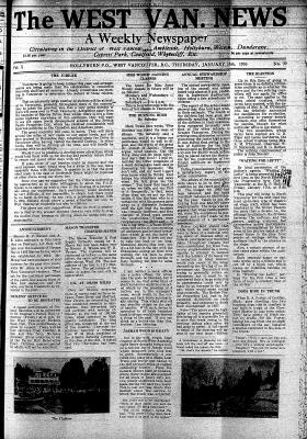 West Van. News (West Vancouver), 16 Jan 1936