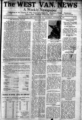 West Van. News (West Vancouver), 1 Oct 1936