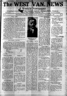 West Van. News (West Vancouver), 30 Jan 1936