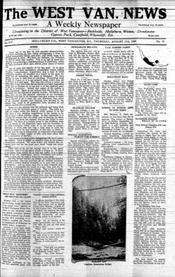 West Van. News (West Vancouver), 17 Aug 1939