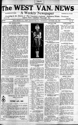 West Van. News (West Vancouver), 12 Oct 1939