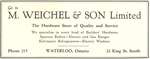 M. Weichel & Son Limited, Hardware