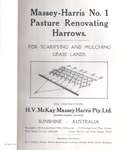 Pasture renovating harrows