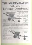 Vibrator fertilizer distributor