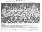 Waterloo Siskins 1953-54 OHA Junior 'B' Champions