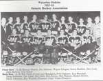 Waterloo Siskins 1957-58 OHA Team