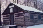 Schoolhouse in winter