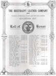 Breithaupt Leather Company Ltd., Roll of Honour