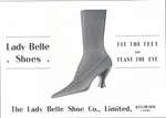 Lady Belle Shoe Company Ltd., Kitchener ad