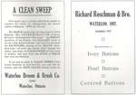 Waterloo Broom & Roschman & Bro. ads