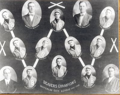 Waterloo Beavers Baseball Club, 1918