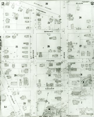 Fire Insurance Map, 1908 -1913, Map 2